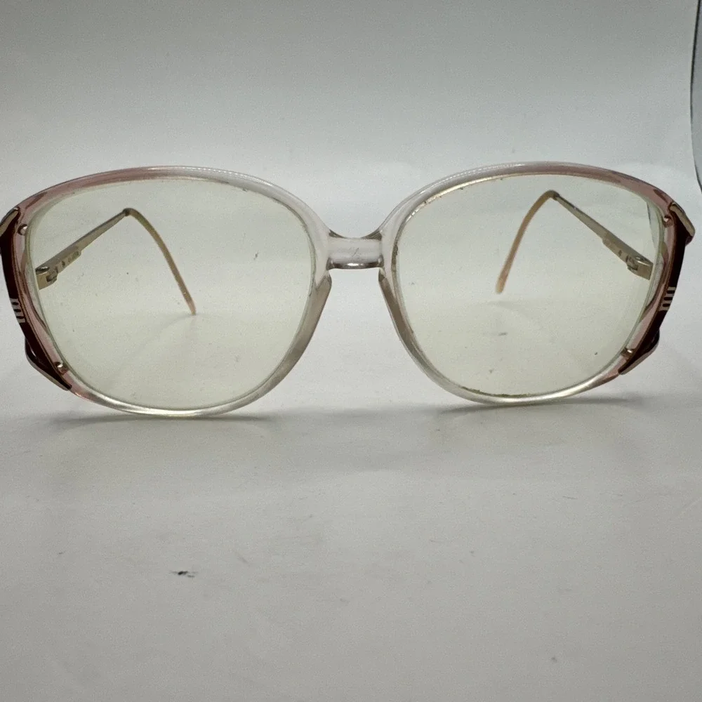 Vintage Safilo Lady Eyeglass Frames Elasta 5646 Golden Girls Made In Italy VTG